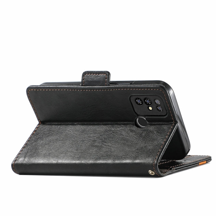 For Doogee X96 Pro CaseNeo Business Splicing Dual Magnetic Buckle Horizontal Flip PU Leather Case with Holder & Card Slots & Wallet