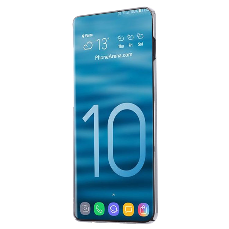 For Galaxy S10e GEBEI Shockproof  Plating PC Protective Case