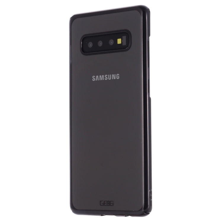 For Galaxy S10 GEBEI Shockproof  Plating PC Protective Case
