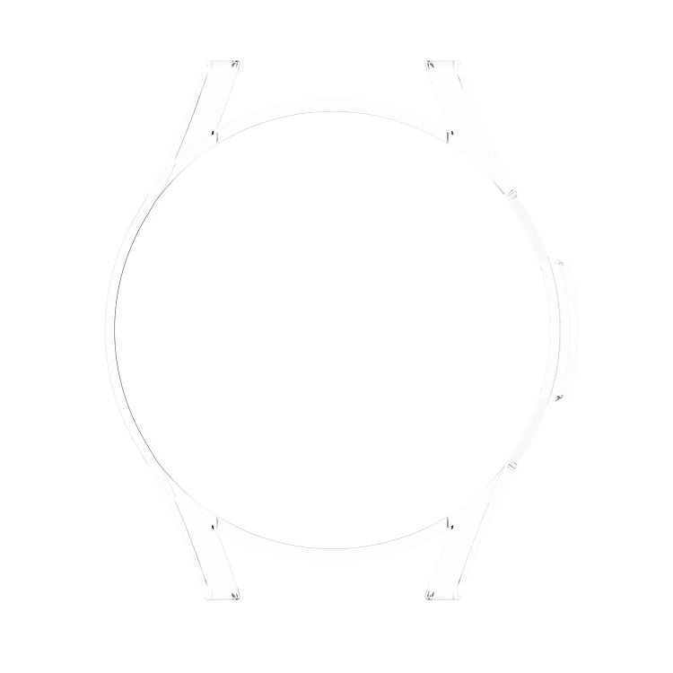 For Samsung Galaxy Watch4 Classic 46mm Half Coverage Hollowed PC Protective Case