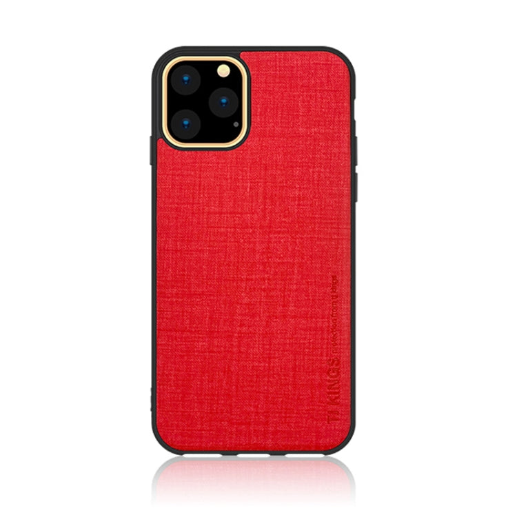 For iPhone 11 Pro TJ KINGS Fanshi Series Shockproof TPU + Canvas Pattern Case