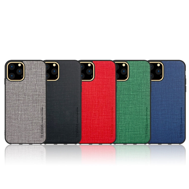For iPhone 11 Pro Max TJ KINGS Fanshi Series Shockproof TPU + Canvas Pattern Case
