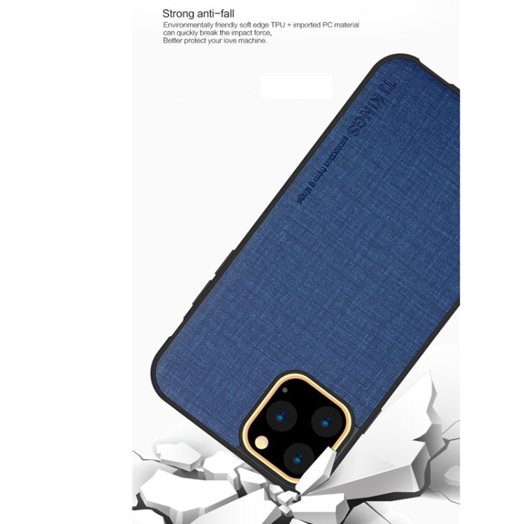 For iPhone 11 TJ KINGS Fanshi Series Shockproof TPU + Canvas Pattern Case