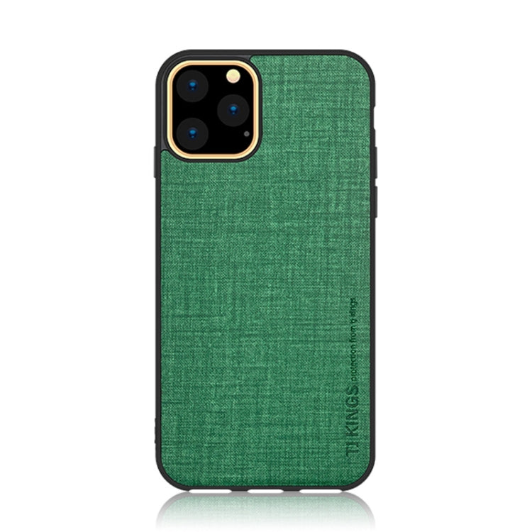 For iPhone 11 TJ KINGS Fanshi Series Shockproof TPU + Canvas Pattern Case