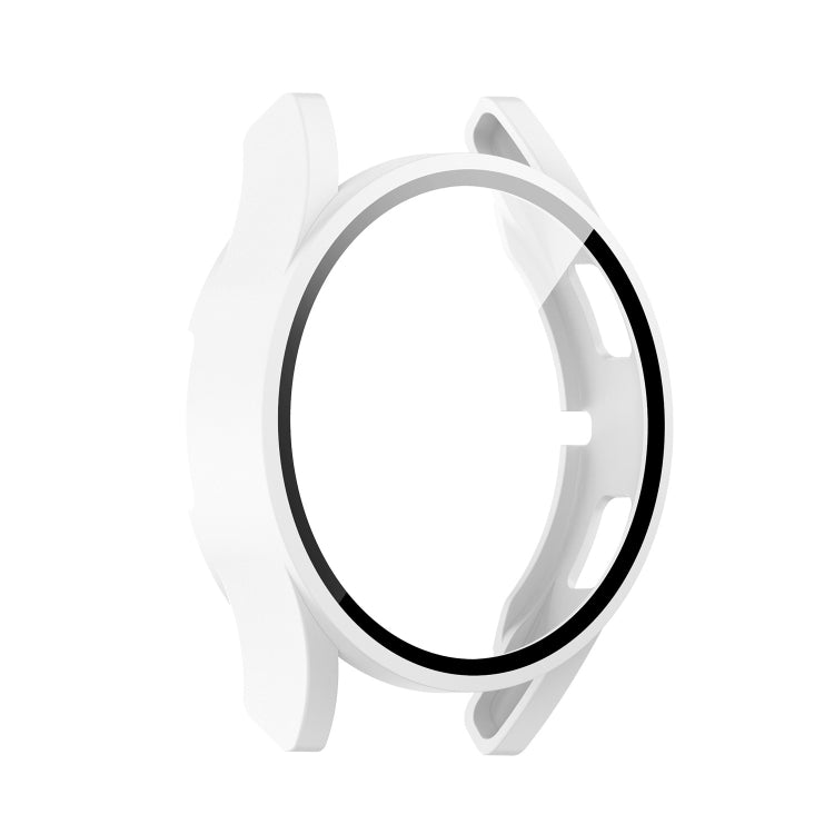 For Samsung Galaxy Watch4 44mm PC Protective Case with Tempered Glass Film