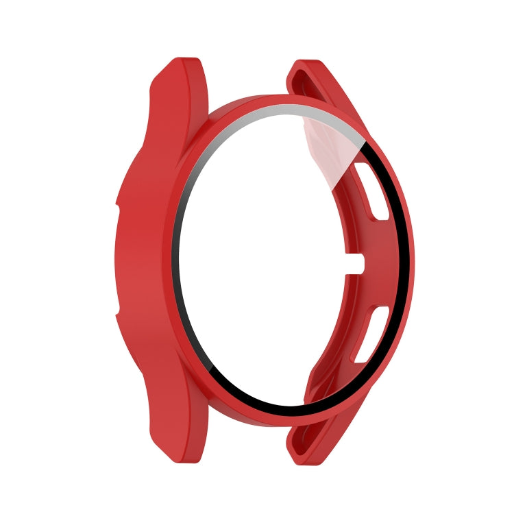 For Samsung Galaxy Watch4 44mm PC Protective Case with Tempered Glass Film