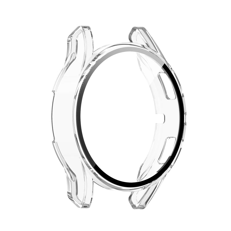 For Samsung Galaxy Watch4 44mm PC Protective Case with Tempered Glass Film