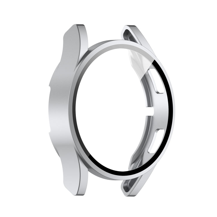 For Samsung Galaxy Watch4 44mm PC Protective Case with Tempered Glass Film