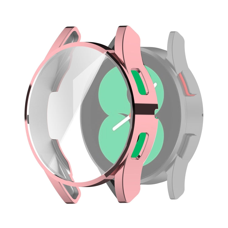 For Samung Galaxy Watch4 44mm Full Coverage TPU Electroplating Protective Case Cover