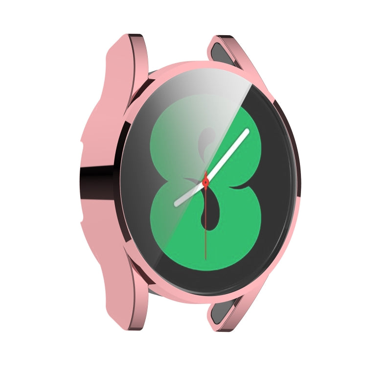 For Samung Galaxy Watch4 44mm Full Coverage TPU Electroplating Protective Case Cover