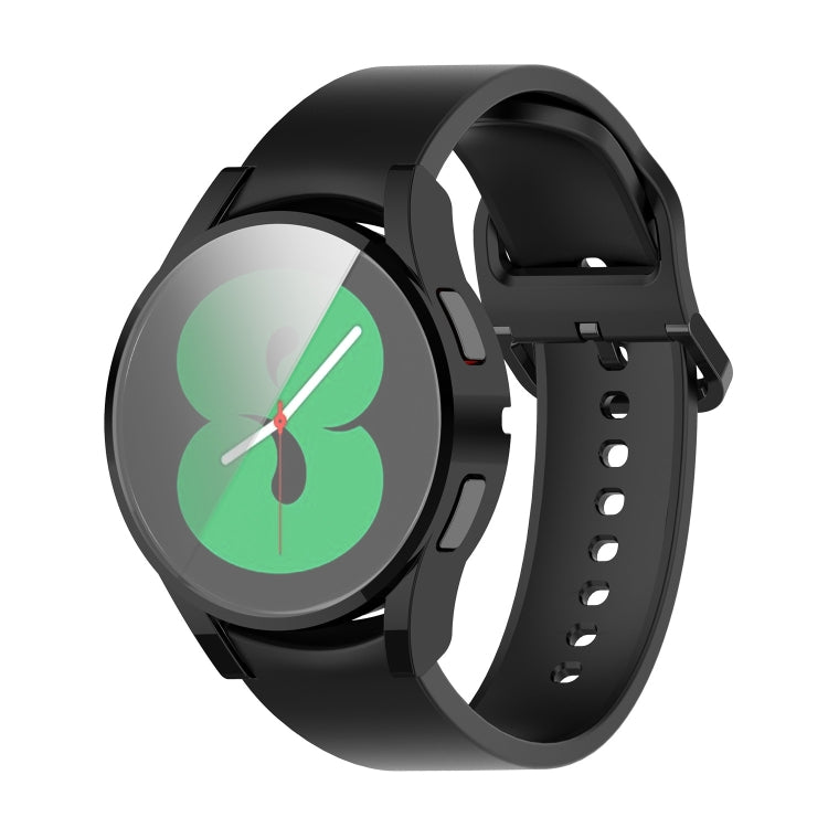 For Samung Galaxy Watch4 44mm Full Coverage TPU Electroplating Protective Case Cover