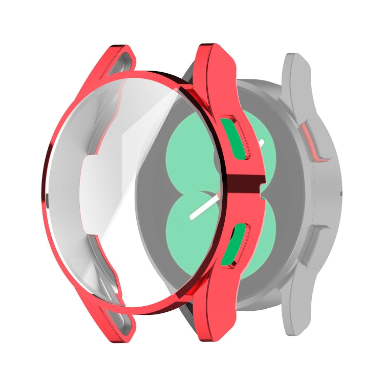 For Samung Galaxy Watch4 44mm Full Coverage TPU Electroplating Protective Case Cover