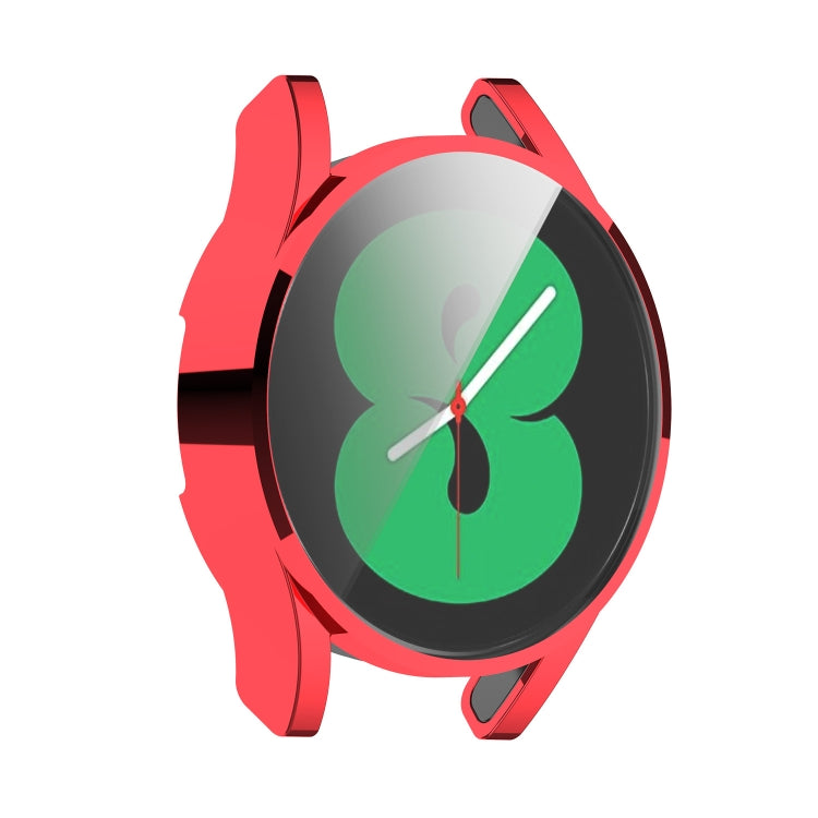 For Samung Galaxy Watch4 44mm Full Coverage TPU Electroplating Protective Case Cover