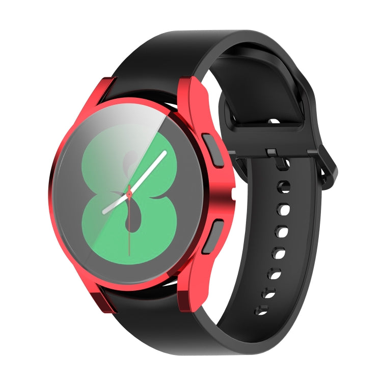 For Samung Galaxy Watch4 44mm Full Coverage TPU Electroplating Protective Case Cover