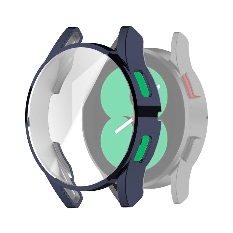 For Samung Galaxy Watch4 44mm Full Coverage TPU Electroplating Protective Case Cover