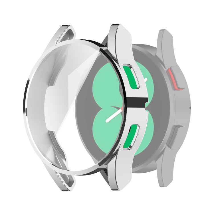 For Samung Galaxy Watch4 44mm Full Coverage TPU Electroplating Protective Case Cover