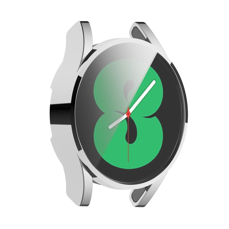For Samung Galaxy Watch4 44mm Full Coverage TPU Electroplating Protective Case Cover