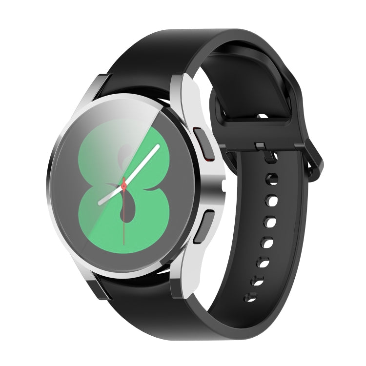 For Samung Galaxy Watch4 44mm Full Coverage TPU Electroplating Protective Case Cover