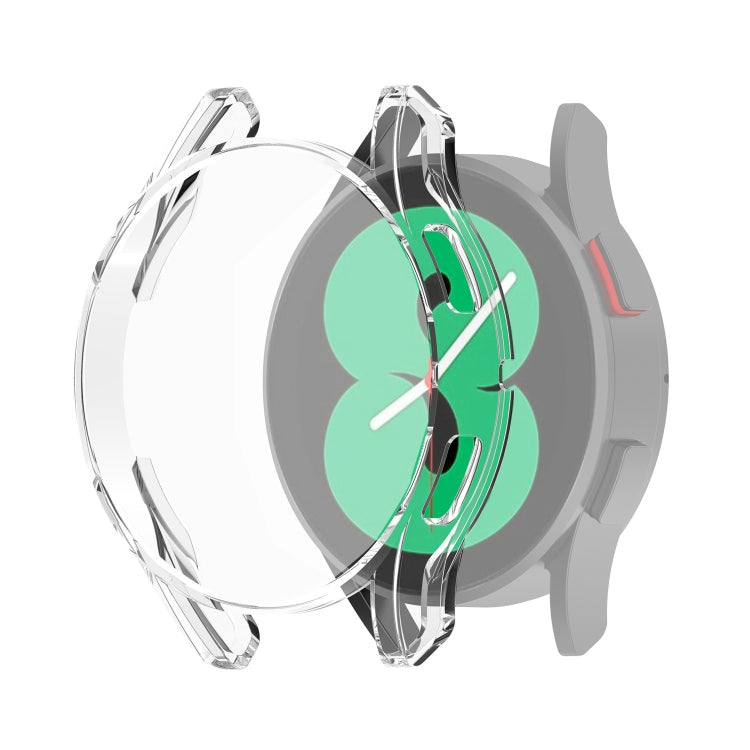 For Samung Galaxy Watch4 44mm Full Coverage TPU Electroplating Protective Case Cover