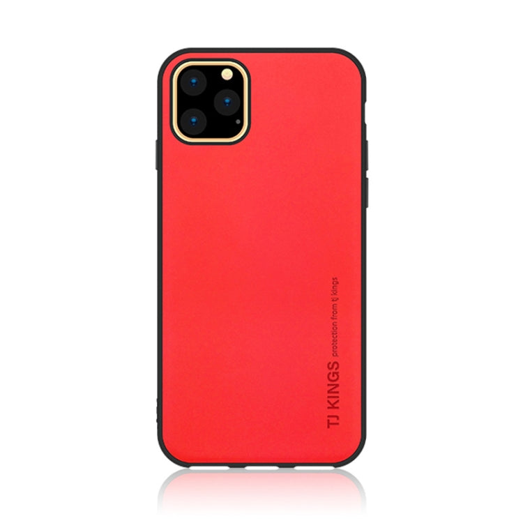 For iPhone 11 Pro TJ KINGS Skin Feeling Series Shockproof TPU + PU Case