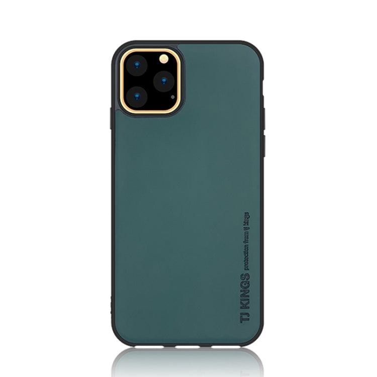 For iPhone 11 Pro Max TJ KINGS Skin Feeling Series Shockproof TPU + PU Case