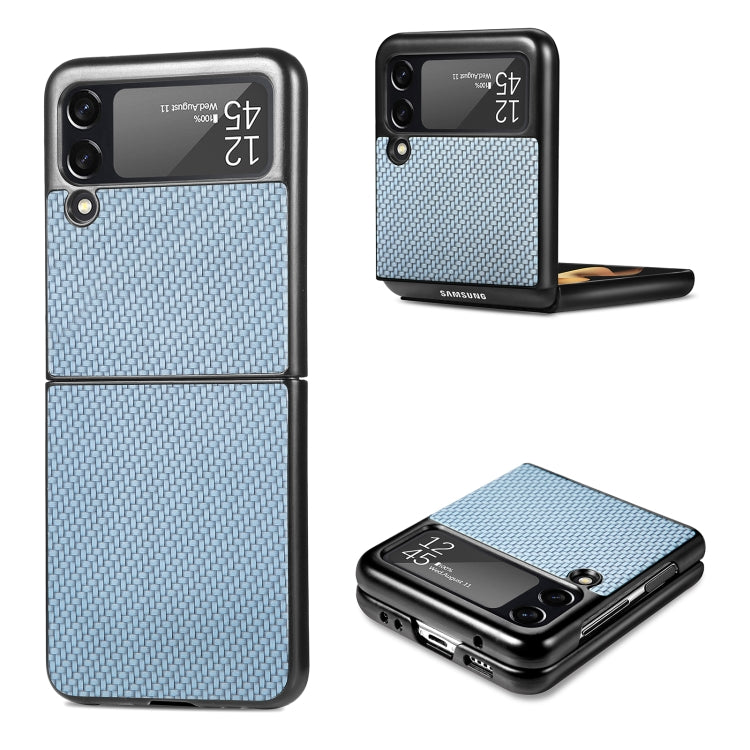 For Samsung Galaxy Z Flip3 5G Cross Pattern Slim PC Protective Case