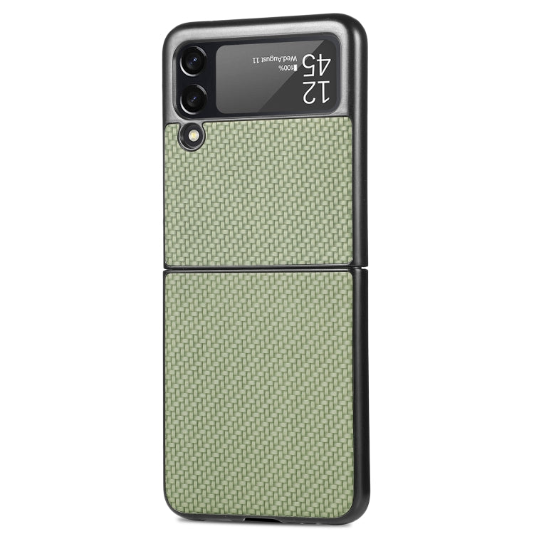 For Samsung Galaxy Z Flip3 5G Cross Pattern Slim PC Protective Case