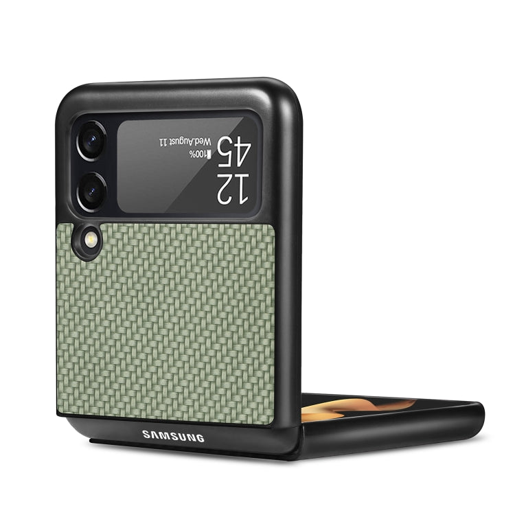For Samsung Galaxy Z Flip3 5G Cross Pattern Slim PC Protective Case