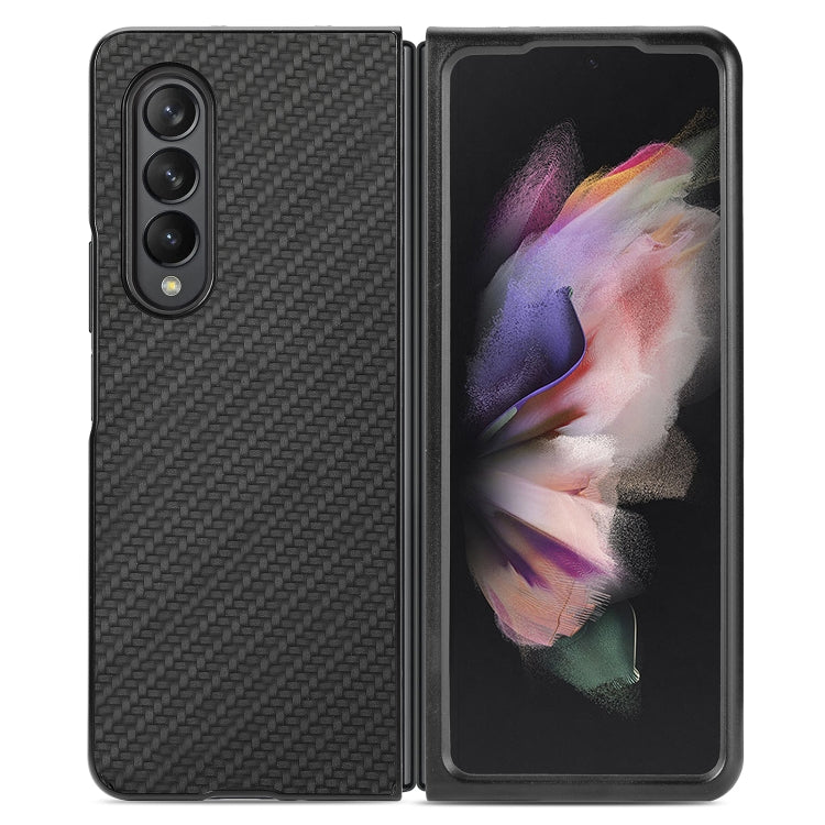 For Samsung Galaxy Z Fold3 5G Cross Pattern Slim PC Protective Case