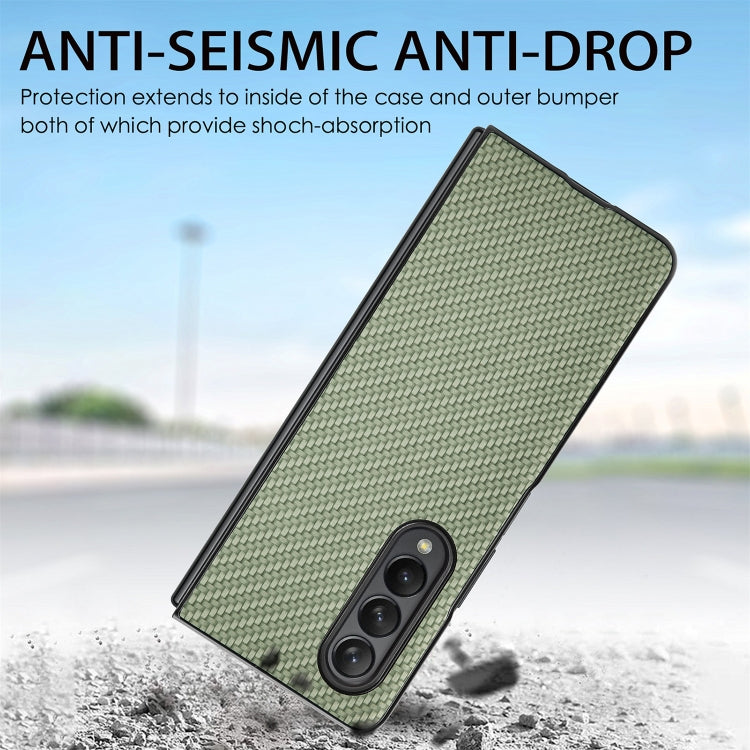For Samsung Galaxy Z Fold3 5G Cross Pattern Slim PC Protective Case