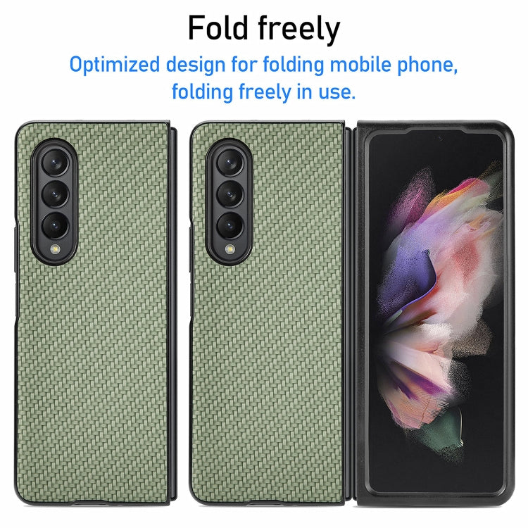For Samsung Galaxy Z Fold3 5G Cross Pattern Slim PC Protective Case