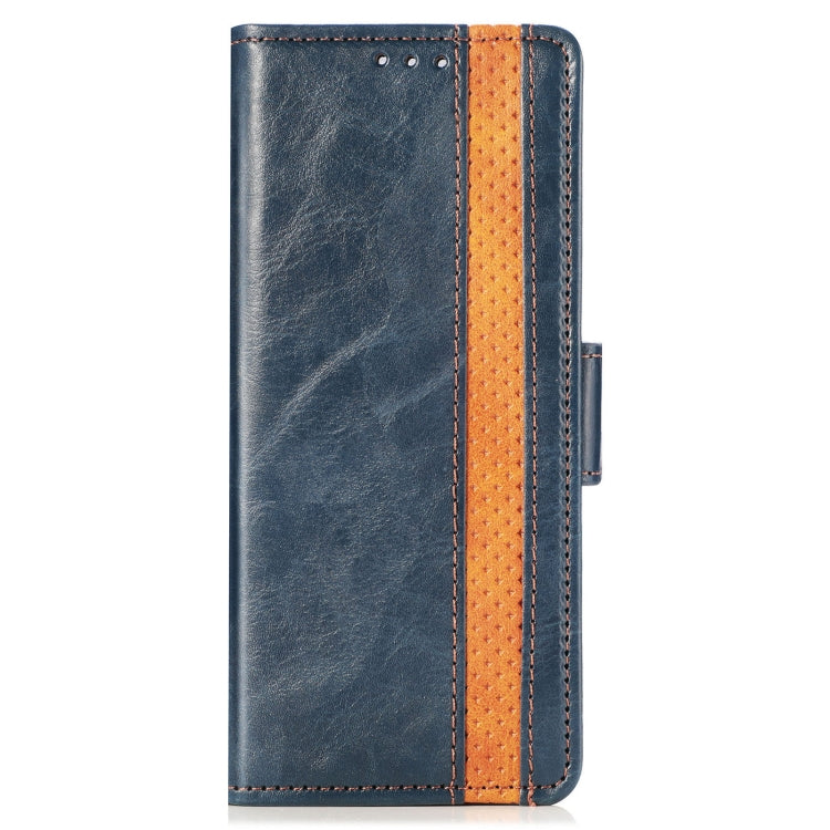 For Samsung Galaxy Z Fold3 5G CaseNeo Business Splicing Dual Magnetic Buckle Horizontal Flip PU Leather Case with Holder & Card Slots & Wallet