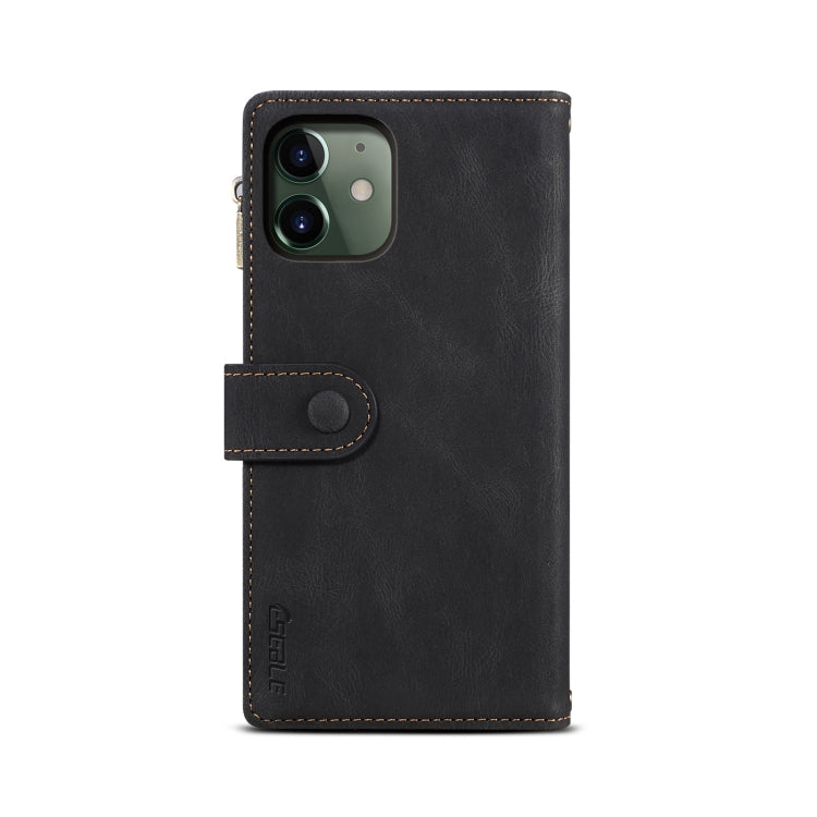 Retro Frosted Horizontal Flip Leather Case with Holder & Card Slot & Wallet & Zipper Pocket & Lanyard For iPhone 11