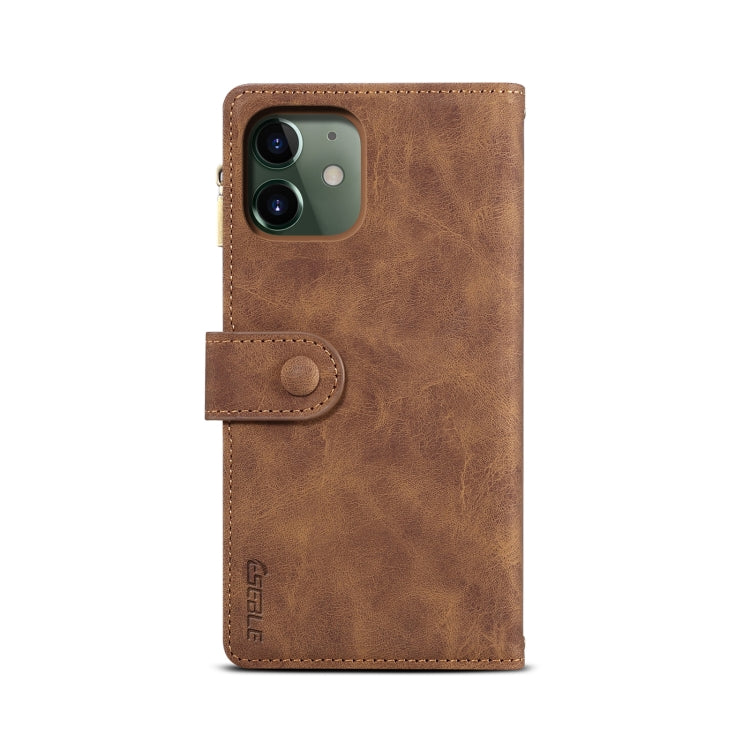 Retro Frosted Horizontal Flip Leather Case with Holder & Card Slot & Wallet & Zipper Pocket & Lanyard For iPhone 11