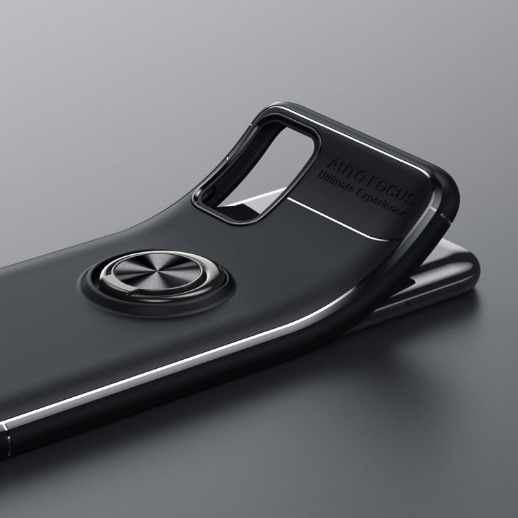 For Samsung Galaxy A03s 164mm Metal Ring Holder 360 Degree Rotating TPU Case
