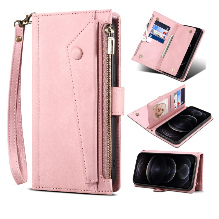 For Samsung Galaxy S21 5G Retro Frosted Horizontal Flip Leather Case with Holder & Card Slot & Wallet & Zipper Pocket & Lanyard