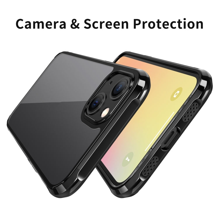 For iPhone 13 mini Sound Coversion Shockproof Acrylic Protective Case