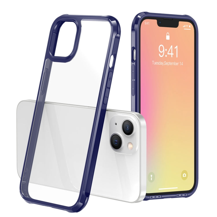 For iPhone 13 mini Sound Coversion Shockproof Acrylic Protective Case