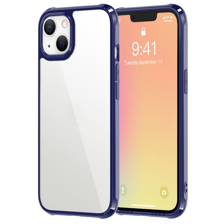 For iPhone 13 mini Sound Coversion Shockproof Acrylic Protective Case