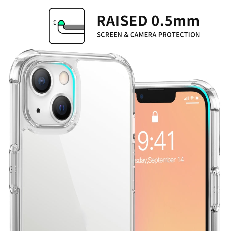 For iPhone 13 mini Sound Coversion Shockproof Acrylic Protective Case
