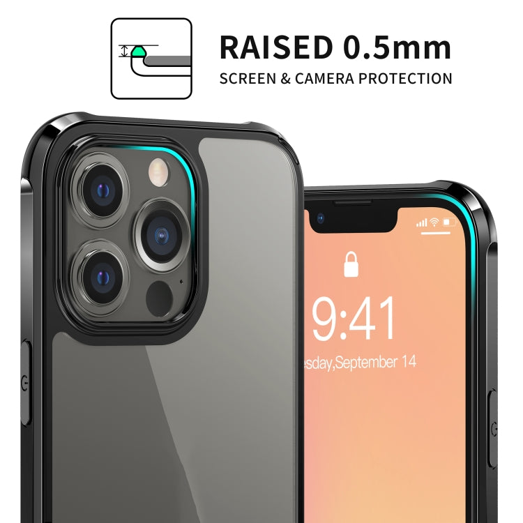For iPhone 13 Pro Sound Coversion Shockproof Acrylic Protective Case