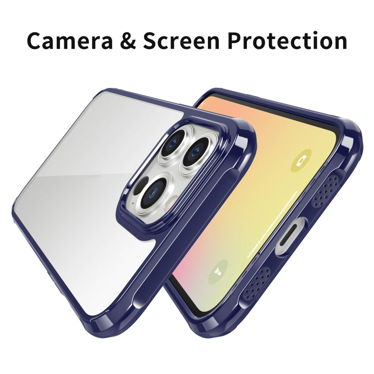For iPhone 13 Pro Sound Coversion Shockproof Acrylic Protective Case