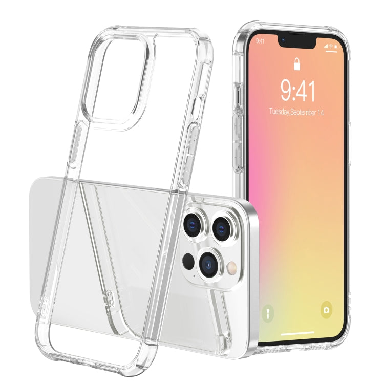 For iPhone 13 Pro Sound Coversion Shockproof Acrylic Protective Case