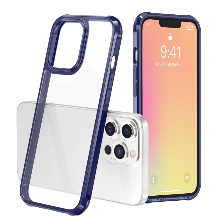 For iPhone 13 Pro Max Sound Coversion Shockproof Acrylic Protective Case