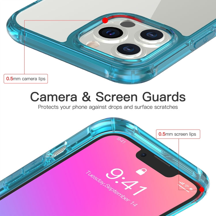 For iPhone 13 Pro Max Sound Coversion Shockproof Gradient Acrylic Protective Case