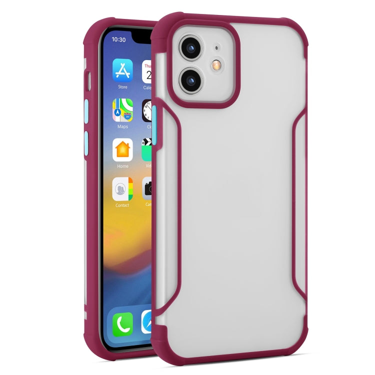 For iPhone 11 Pro Milo Skin-feel 2 in 1 Frosted Four-corner Shockproof TPU + PC Protective Case
