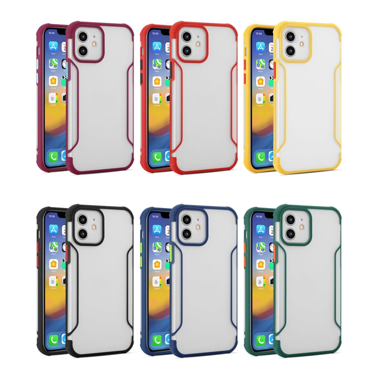 For iPhone 11 Pro Milo Skin-feel 2 in 1 Frosted Four-corner Shockproof TPU + PC Protective Case
