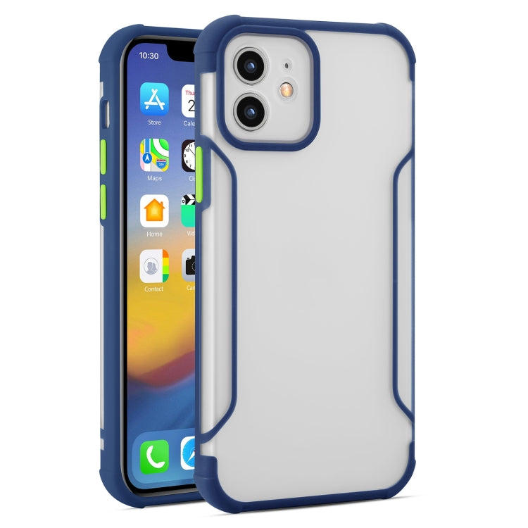 For iPhone 11 Pro Max Milo Skin-feel 2 in 1 Frosted Four-corner Shockproof TPU + PC Protective Case