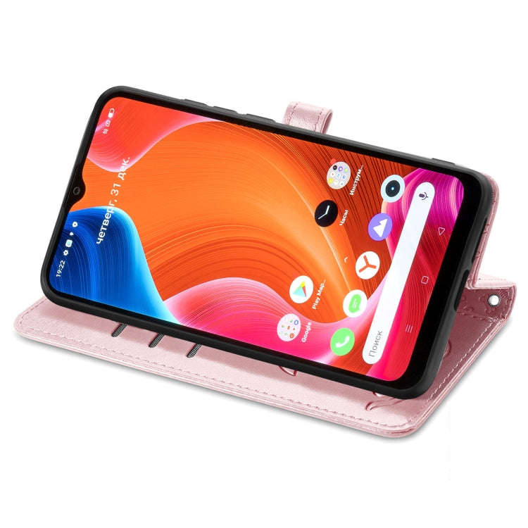 For OPPO Realme C20 Lovely Cat and Dog Embossing Pattern Horizontal Flip Leather Case , with Holder & Card Slots & Wallet & Cartoon Clasp & Lanyard