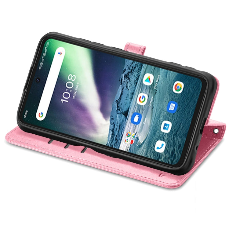 For UMIDIGI Bison GT Lovely Cat and Dog Embossing Pattern Horizontal Flip Leather Case , with Holder & Card Slots & Wallet & Cartoon Clasp & Lanyard